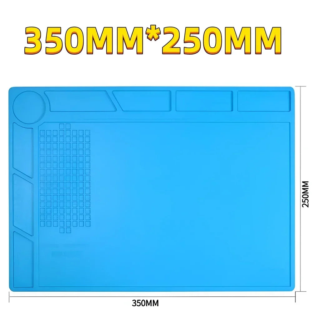 Silicone Electronics Repair Work Mat — Model and Size Options