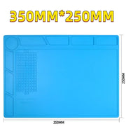 Silicone Electronics Repair Work Mat — Model and Size Options