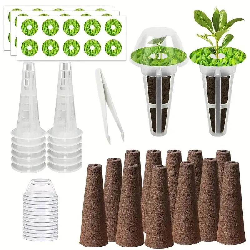 67-Piece Indoor Hydroponic Seed Pod Kit