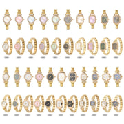 Fashion Luxury DIY 9MM Charm Stainless Steel Shiny Round Square Watch Bracelet Bangle High Quality Y2K Watch Head Christmas Gift