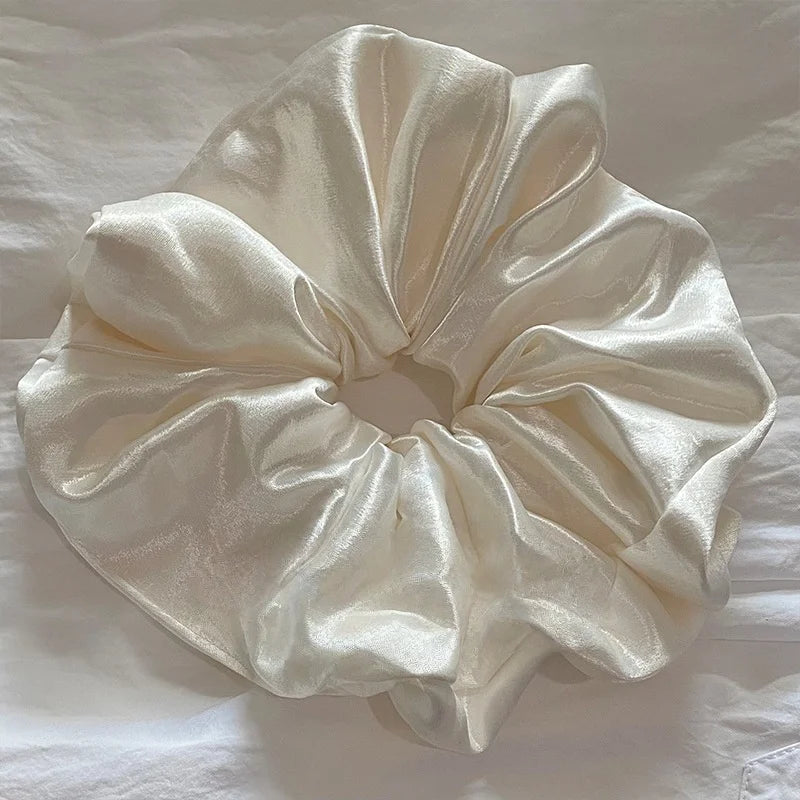 Large Satin Hair Scrunchie — 1 Piece