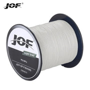 JOF PE Braided X4 Fishing Line, Abrasion Resist Durable Thin Fishing Line For Outdoor Fishing Accessories 300M 500M 1000M