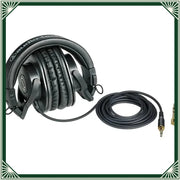 Audio-Technica ATH-M30X Over Ear Closed Back Studio Recording Headset Wired Headphones Professional Monitor Headphones Ath M30x