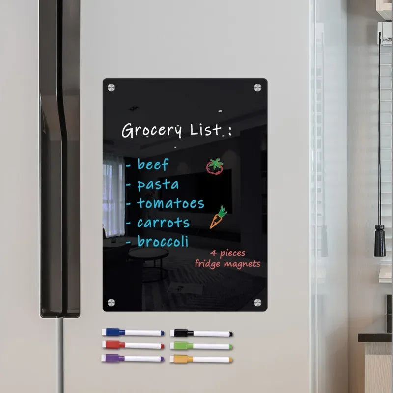 Magnetic Acrylic Refrigerator Planner