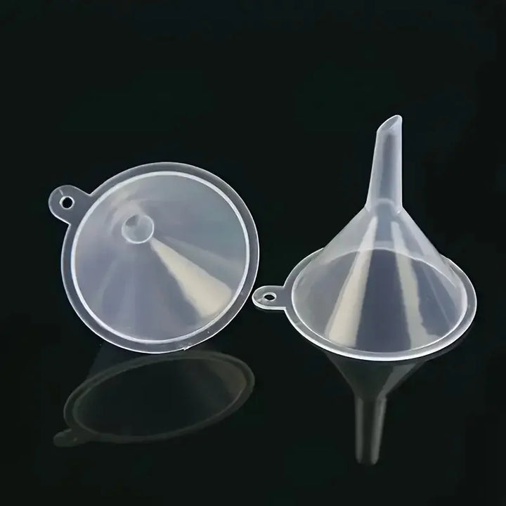Mini Polypropylene Funnels — Selected 5-, 10-, 20-, 30- or 50-Piece Pack