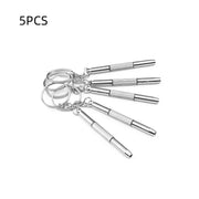 Viewring Stainless Steel Mini Keychain Screwdriver — Selected Pack