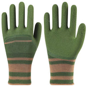 Green Knit Gardening Gloves — Selected 1-, 2- or 5-Pair Pack