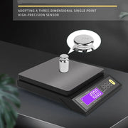Rechargeable Stainless Steel Digital Kitchen Scale