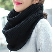 Unisex Polyester Chunky-Knit Infinity Scarf — 1 Piece