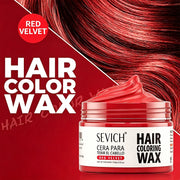 Silver White Temporary Hair Color Wax Pomade Disposable Hair Coloring Mud Natural Washable Hair Styling Clay for Men Girls Women