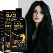 3-in-1 Black Hair Color Shampoo