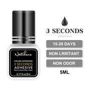 NATUHANA False Eyelash Glue Waterproof Eye Lash Cosmetic Tools False Eyelashes Adhesive Clear-white Dark-Black Makeup Tools
