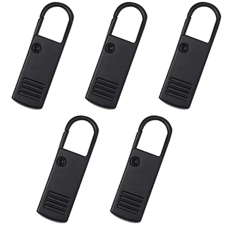 Replacement Zipper Pull Tabs — Selected Style, 5- or 10-Piece Pack