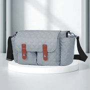 Large Capacity Stroller Storage Bag Convertible Shoulder Bag Crossbody Diaper Bags for Moms Baby Carriage Hanging Bag Accessory
