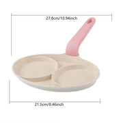 Pancake Pan Non-Stick Fried Egg Pan 4Holes 7 Holes Frying Pan Pancakes Maker for Breakfast Eggs Kitchen Utensils Burger Pan