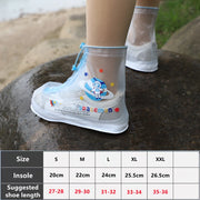 Children’s Reusable Rain Shoe Covers — Selected Print and Size, 1 Pair
