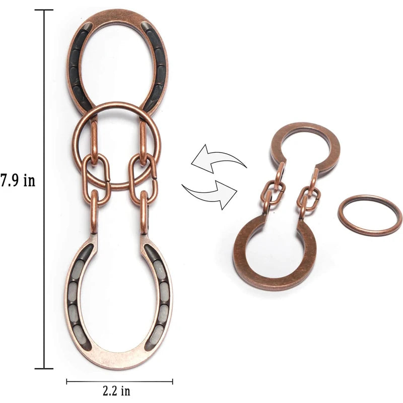 Magic Baffling 3PCS Set Disentanglement Metal Brain Teaser Puzzles Ring Educational Toys IQ Games For Kids Teens Adults Gifts