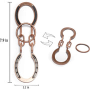 Magic Baffling 3PCS Set Disentanglement Metal Brain Teaser Puzzles Ring Educational Toys IQ Games For Kids Teens Adults Gifts