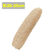 Natural Loofah Luffa Sponge Biodegradable Strong Cleaning Sponge Long Non-stick Dishwashing Artifact Pot Brush Dish Towels