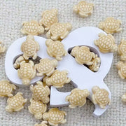 Ceramic Sea Turtle Beads, 10-Piece Set