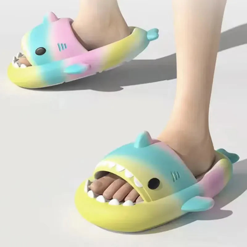 Kids Shark Cartoon EVA Slippers