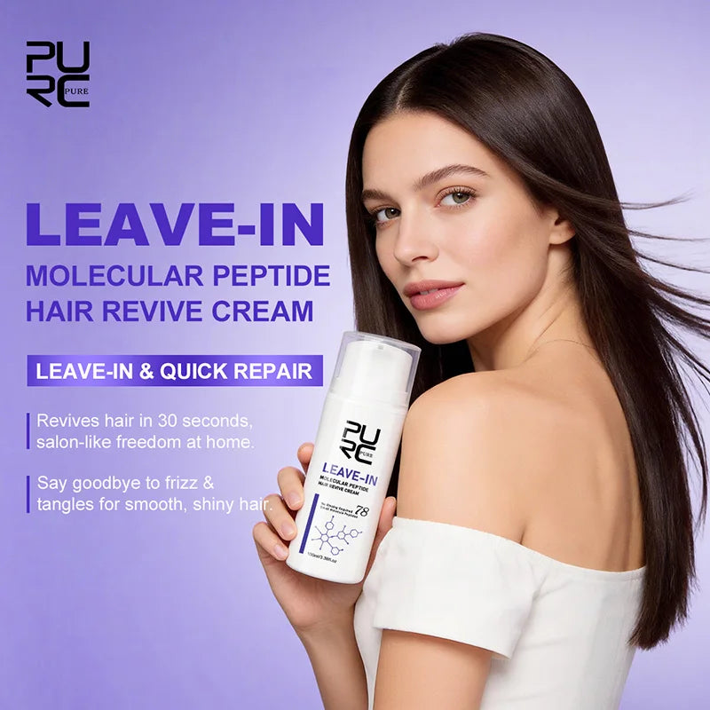 Leave-In Keratin Hair Repair Cream