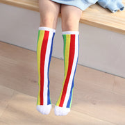 Spring Autumn Girls Cotton Ankle Short Lovely Stockings Cartoon Unicorn Kids Child Knee High Socks Infant Baby Over Knee Socks
