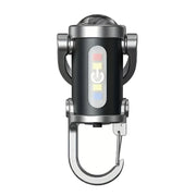 USB-C Rechargeable COB and LED Keychain Flashlight — Selected Pack