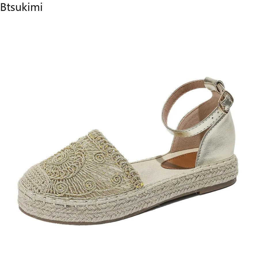 Hemp Rope Fisherman Sandals