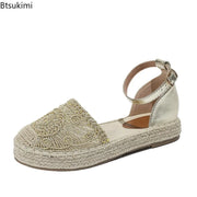 Hemp Rope Fisherman Sandals