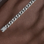 Factory Price Tang Grass Pattern  Stainless steel Punk Motorcycle Bracelet Fashion Couple Boyfriend Jewelry Creativity Gift