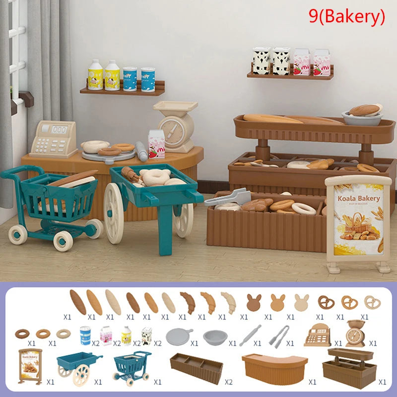 1:12 Dollhouse Miniture Furniture Dolls Household Items Girl DIY Role Play Toy Decoration Accessories[S15][S15]