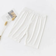 Summer Thin Children Clothing Candy Solid Color Modal Girls Leggings Knne Length Five Casual  Pants for Kids Clothes 2-12 Years