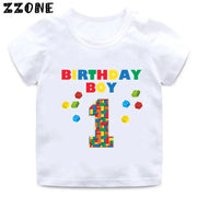 Building Blocks Print Kids T-Shirt