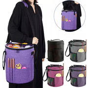 600D Oxford Yarn Storage Bag with Shoulder Strap — 26.5 × 31.5 cm