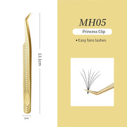 GLAMLASH ESD ST SA Series Anti-static Eyelash Extension Tweezer Curved Lash Tweezer Straight Tip Tweezer Makeup Tool