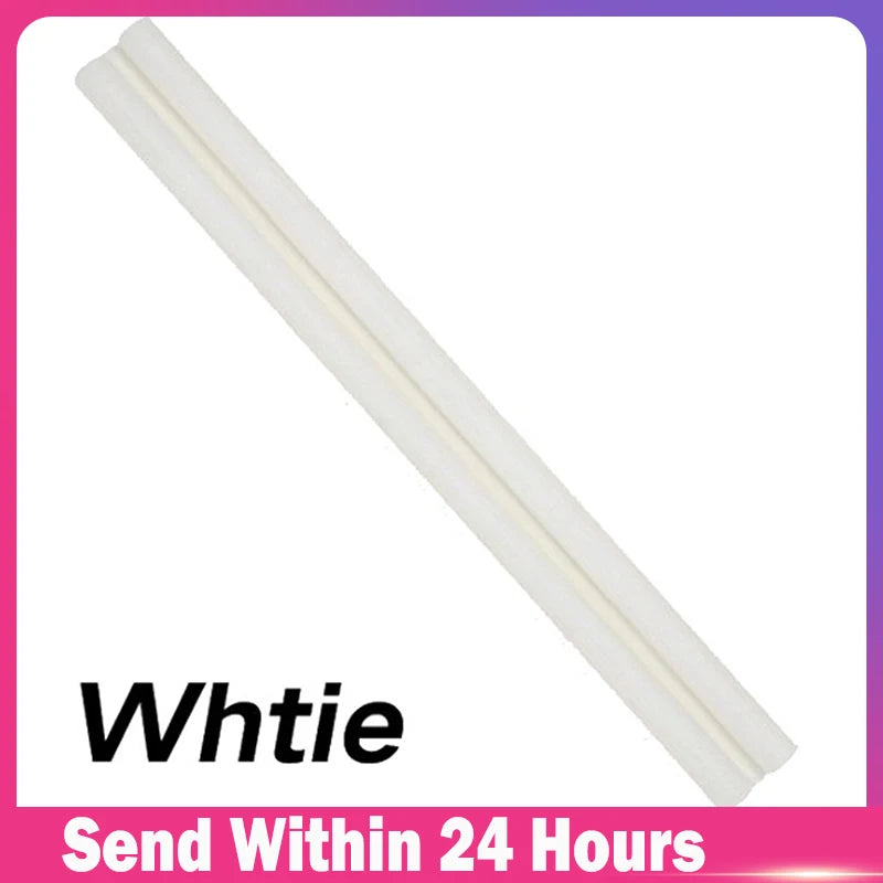 Twin-Roll Fabric Under-Door Draft Guard — Trim-to-Fit, 1 Piece