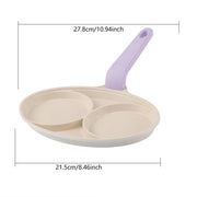 Pancake Pan Non-Stick Fried Egg Pan 4Holes 7 Holes Frying Pan Pancakes Maker for Breakfast Eggs Kitchen Utensils Burger Pan