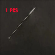 Nylon Straw-Cleaning Brushes with Steel Handles — Selected Pack or Set