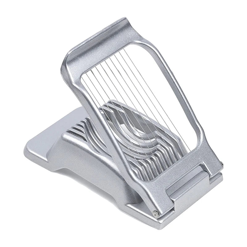 LMETJMA Stainless Steel Egg Slicer