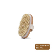 Natural Bath Brush with Long Wooden Handle Shower Body Brush Shower Back Scrubber Bath Sponge for Body Cleaning