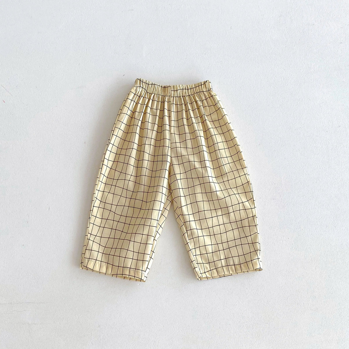 Kids Cartoon Print Summer Trousers
