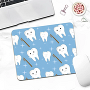 Dentist Dental DIY Desktop, Cute Mouse Pad, Extended Game Accessories, Writing Pad Writing Table Pad Kawaii Desk Mat