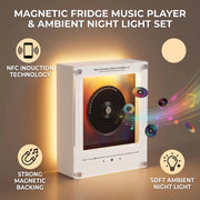 Music Fridge Magnet Player — 9-Disc NFC Set