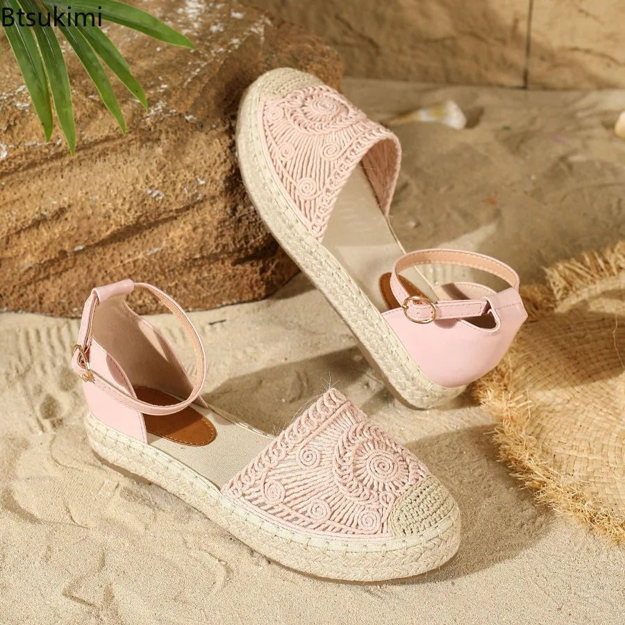 Hemp Rope Fisherman Sandals