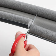 Twin-Roll Fabric Under-Door Draft Guard — Trim-to-Fit, 1 Piece