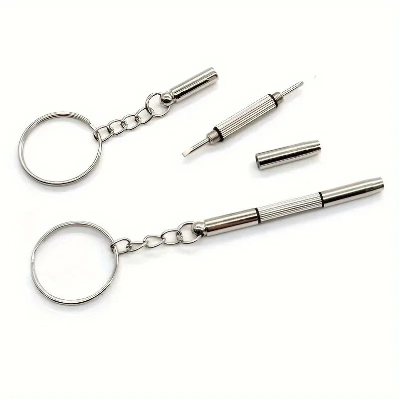 Viewring Stainless Steel Mini Keychain Screwdriver — Selected Pack