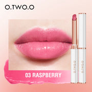 O.TWO.O Lip Balm Colors Ever-changing Lips Plumper Oil Moisturizing Long Lasting With Natural Beeswax Lip Gloss Makeup Lip Care