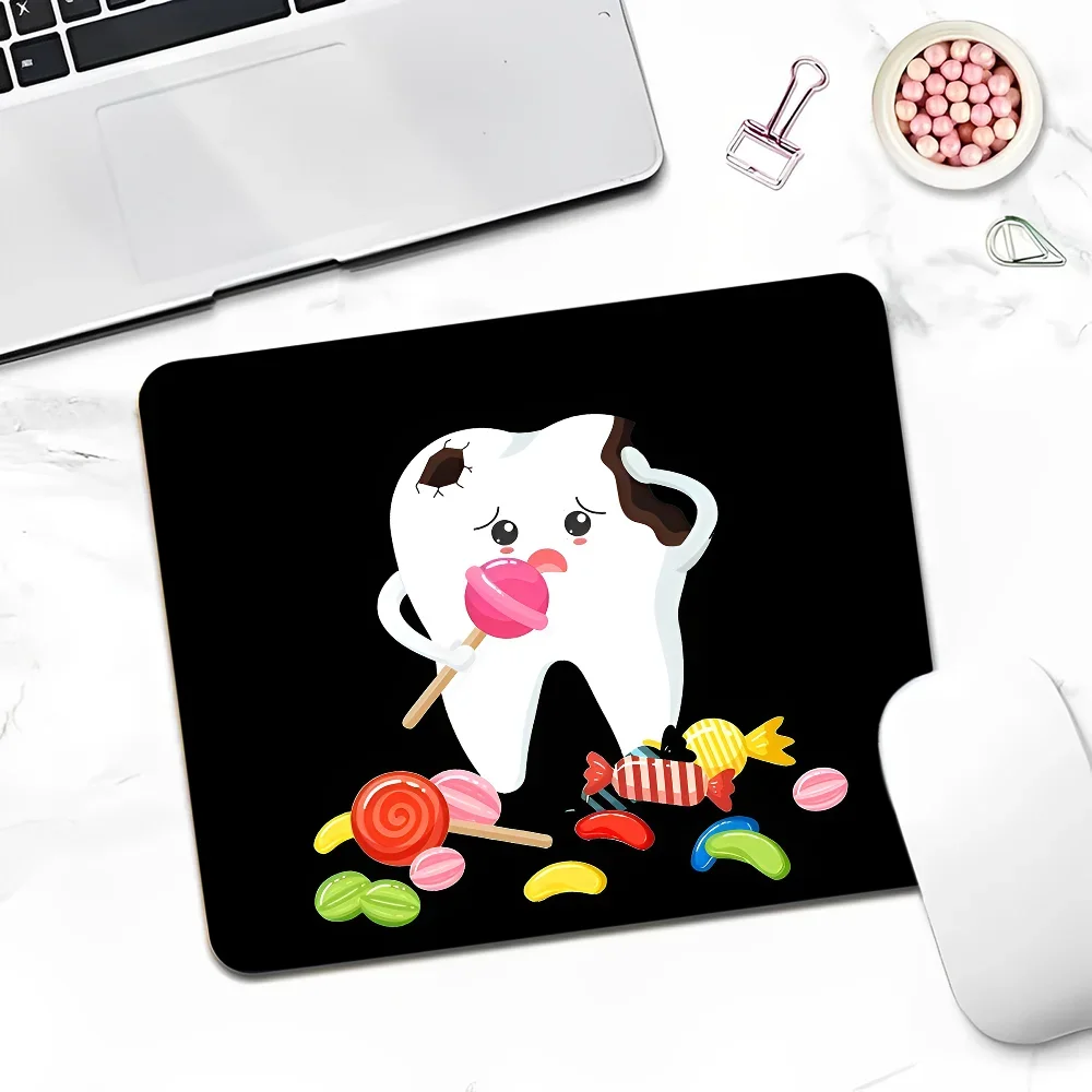 Dentist Dental DIY Desktop, Cute Mouse Pad, Extended Game Accessories, Writing Pad Writing Table Pad Kawaii Desk Mat