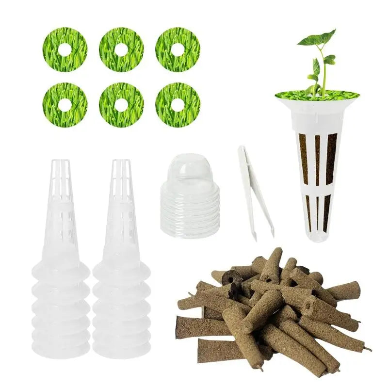 67-Piece Indoor Hydroponic Seed Pod Kit